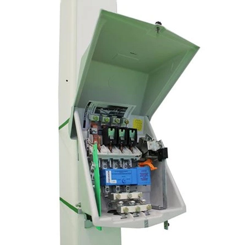 D265T 160KVA Disjoncteur poteau bloc déclencheur numérique